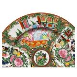 Antique Chinese Rose Medallion Porcelain Plate