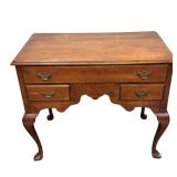 Antique Queen Anne Style Lowboy