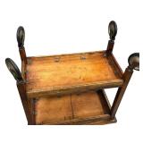 Antique French Pastry Cart