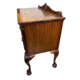 Antique Berkey & Gay Walnut Writing Desk