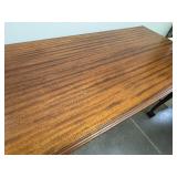 Antique Chippendale Style  Library Table / Antique Chippendale Style Console Table