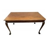Antique Chippendale Style  Library Table / Antique Chippendale Style Console Table