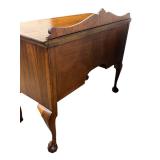 Antique Berkey & Gay Walnut Writing Desk