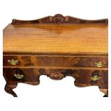 Antique Berkey & Gay Walnut Writing Desk