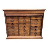 Antique Letter File Cabinet