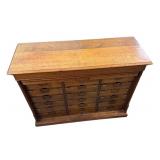 Antique Letter File Cabinet