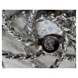 Assorted Vintage Jewelry Items including a Vintage Morpho Butterfly Sterling Silver Brooch