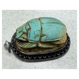 Vintage Egyptian Scarab Pendant
