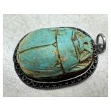 Vintage Egyptian Scarab Pendant
