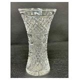 Waterford Glandore Criss Cross Pattern Crystal Vase and Candle Holder