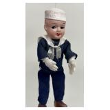 Vintage Sailor Doll