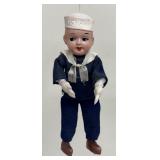 Vintage Sailor Doll