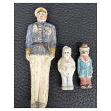 Three Vintage Porcelain Figurines