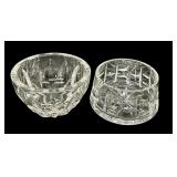 Kosta Boda Crystal Bowl and a Waterford Crystal Bowl