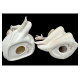 Two Vintage Porcelain Cybis Figurines including Cybis Thumbelina Figurine