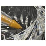 Crystal Orrefors Bowl & Crystal Kosta Boda Opus Cut Crystal Bowl