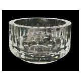 Crystal Orrefors Bowl & Crystal Kosta Boda Opus Cut Crystal Bowl