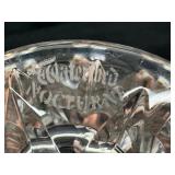 Two Crystal Vases including a Waterford Nocturne Crystal Vase