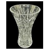 Two Crystal Vases including a Waterford Nocturne Crystal Vase