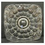 Vintage Indiana Glass "Constellation" Square Platter