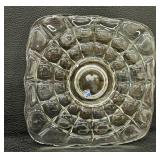 Vintage Indiana Glass "Constellation" Square Platter
