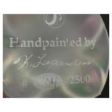 Vintage Limited Edition Hand Painted Fenton Glass Egg