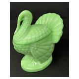 Martha Stewart LE Smith Jadeite Green Lidded Turkey Dish