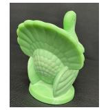 Martha Stewart LE Smith Jadeite Green Lidded Turkey Dish