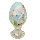Vintage Limited Edition Hand Painted Fenton Glass Egg
