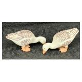 Bing & Grøndahl Goose Figurines 1902