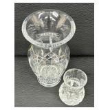 Two Waterford Crystal Vases