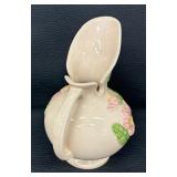 Vintage Wildflower Blue and Pink Hull Ewer and Vintage Hull Magnolia Ewer and Collector