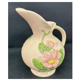 Vintage Wildflower Blue and Pink Hull Ewer and Vintage Hull Magnolia Ewer and Collector