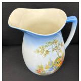 Beautiful Vintage Wash Basin, Pitcher and Covered Soap Dish