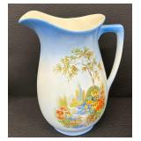 Beautiful Vintage Wash Basin, Pitcher and Covered Soap Dish