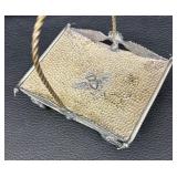 Vintage Simpsons Hall Miller Silver Plated Brides Basket