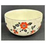 Vintage Halls Red Poppy Nesting Bowls