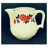Vintage Halls Red Poppy Pitcher