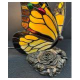 Beautiful Butterfly Figurine Lamp by Quoizel