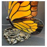 Beautiful Butterfly Figurine Lamp by Quoizel