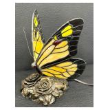 Beautiful Butterfly Figurine Lamp by Quoizel