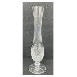 Three Elegant Waterford Crystal Vases including a Waterford Kinsdale Crystal Footed Floral Vase