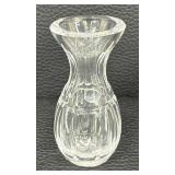 Three Elegant Waterford Crystal Vases including a Waterford Kinsdale Crystal Footed Floral Vase