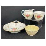Pretty Vintage Porcelain by Belleek, Shelley, Limoges of France and More