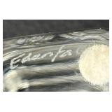 Signed Kosta Boda Crystal Vase