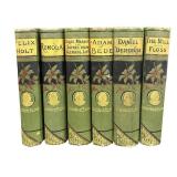 Vintage George Elliott Works Books including Romola, Adam Bede, The Mill on the Floss and More