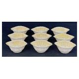 Vintage Belleek Dish, Saucer, Creamer Pitcher, Nut Dishes and More / Belleek Dishes Third Black Mark