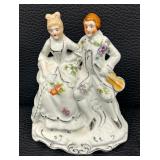 Antique Hand Painted Victorian Figurine