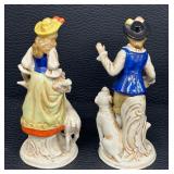 Two Vintage French Colonial Figurines