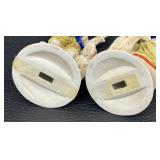 Two Vintage French Colonial Figurines